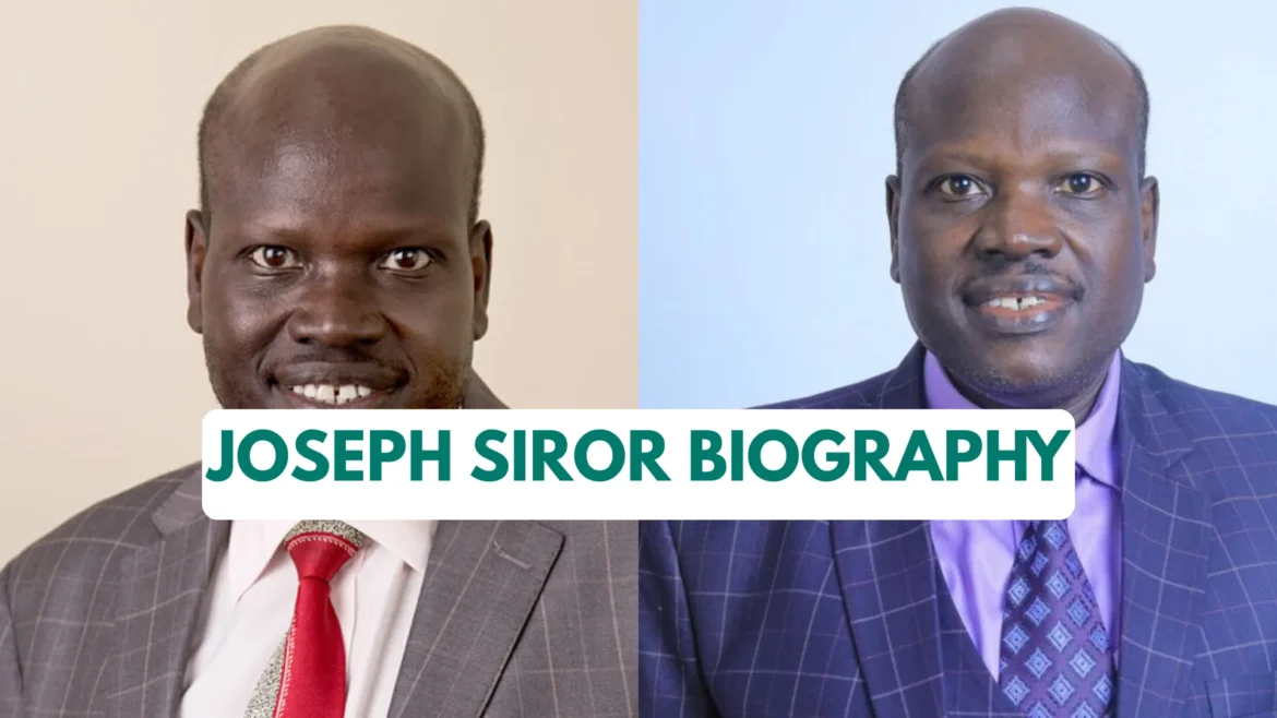 Joseph Siror Biography: Education, Net Worth, Career, Tribe, Wikipedia, Family