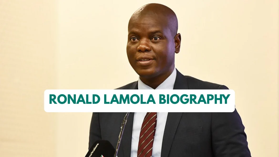 Ronald Lamola Biography: Wikipedia, Net Worth, Family,  Age, Nationality,